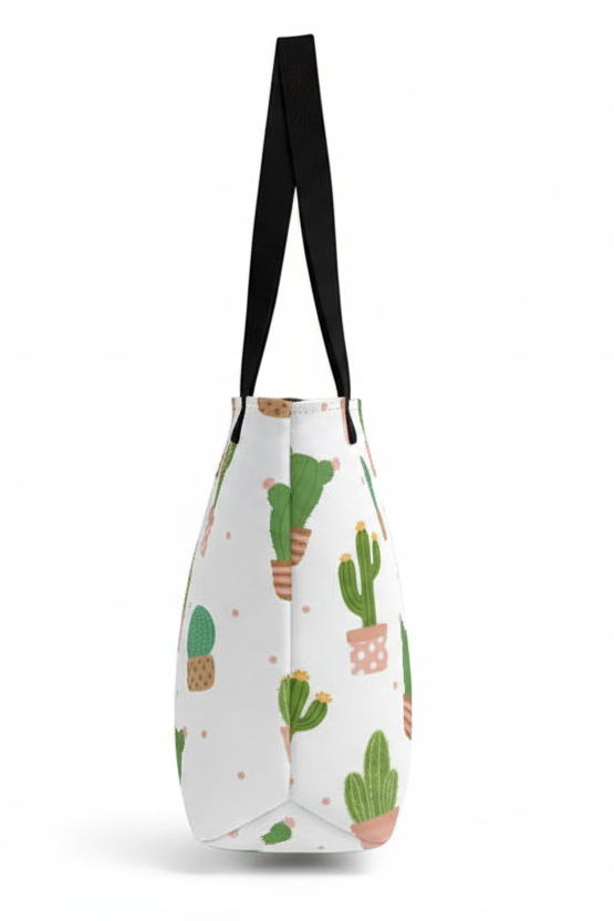 The_Cactus_Tote_Bag_in_White_Color