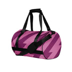 Flashlight Purple Gym Bag 2