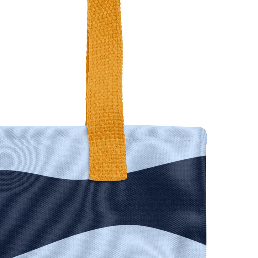 The Sandbeach Orange Pattern Tote Bag 3