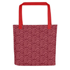 The Red Grass Tote Bag