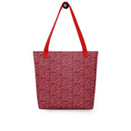 The Red Grass Tote Bag 4
