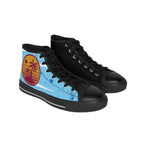 Blue sailing pattern Sneakers 4