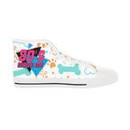80s puppies pattern Sneakers By Goalriz 3