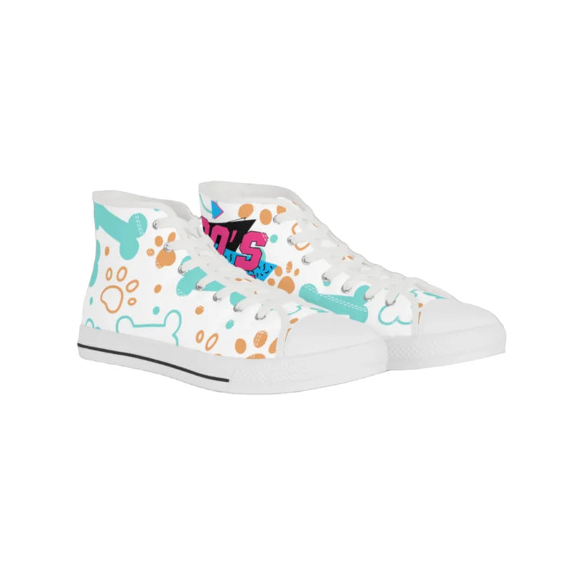 80s puppies pattern Sneakers By Goalriz 4