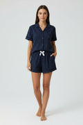 Cozy Checkered Pattern Pajama Set (3)