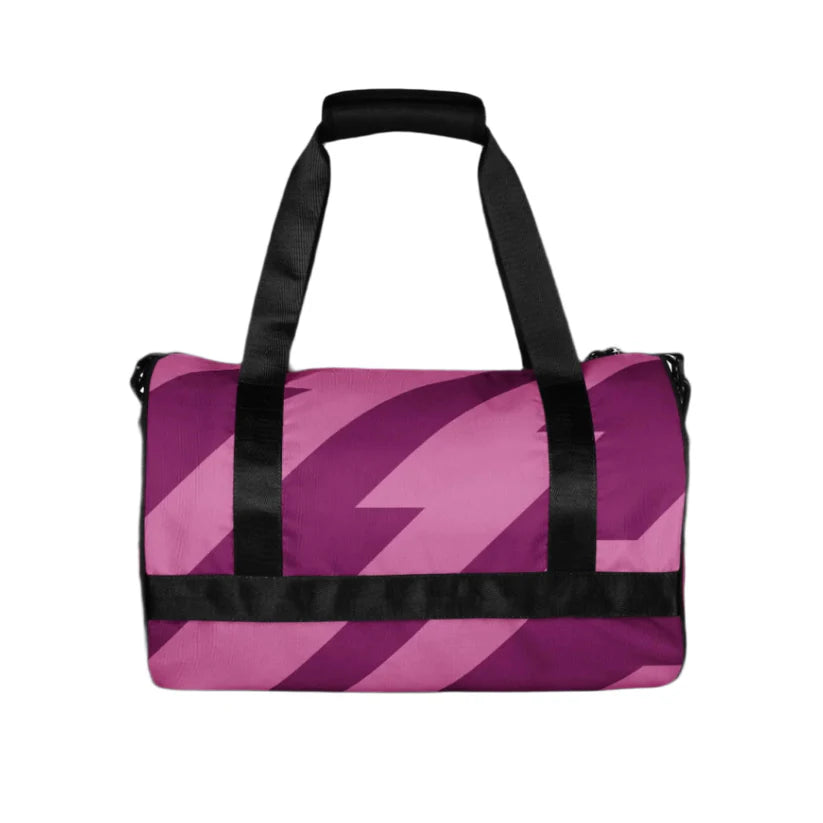 Flashlight Purple Gym Bag 5