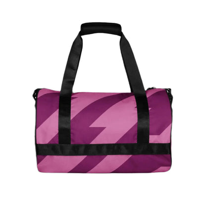 Flashlight Purple Gym Bag 5