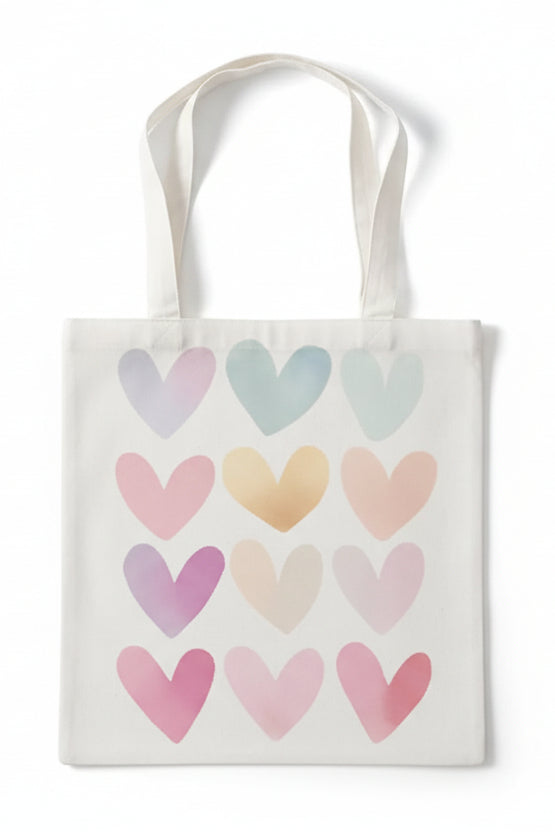 The Love Pattern Tote Bag