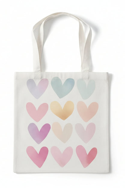 The Love Pattern Tote Bag