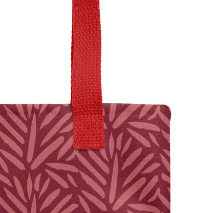 The Red Grass Tote Bag 3
