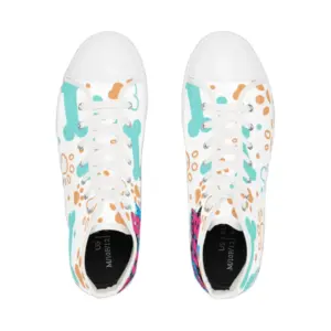 80s puppies pattern Sneakers