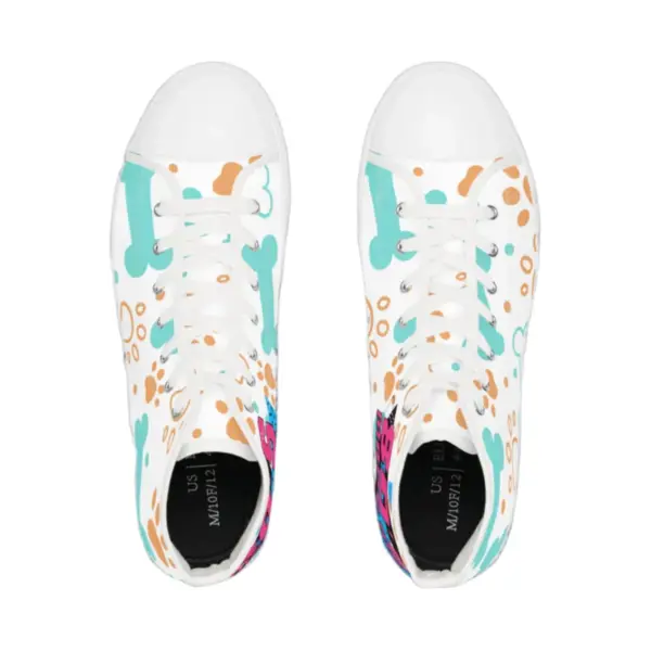 80s puppies pattern Sneakers