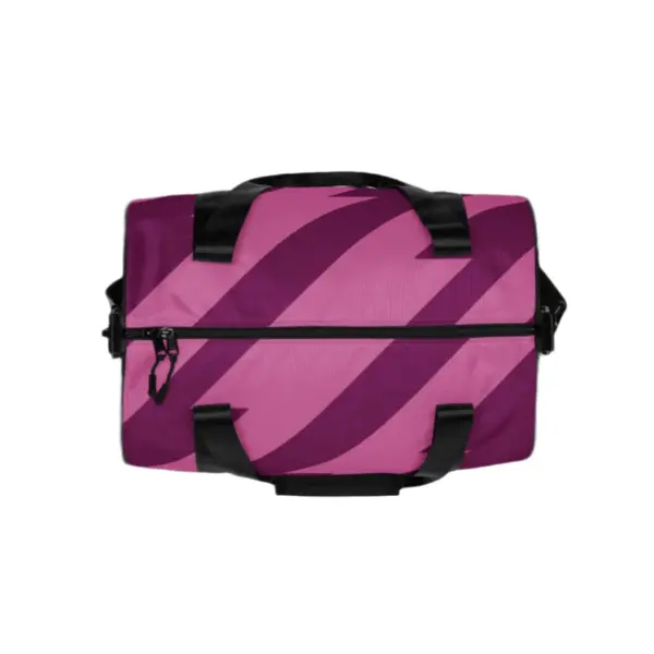 Flashlight Purple Gym Bag - Image 4